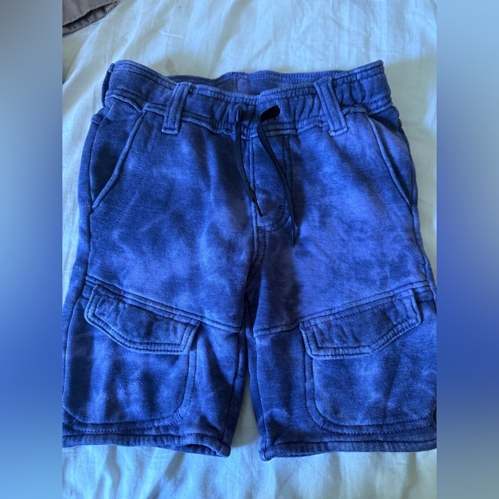 Wrangler Kids’ Purple Tie-Dye Shorts (XS 4/5)